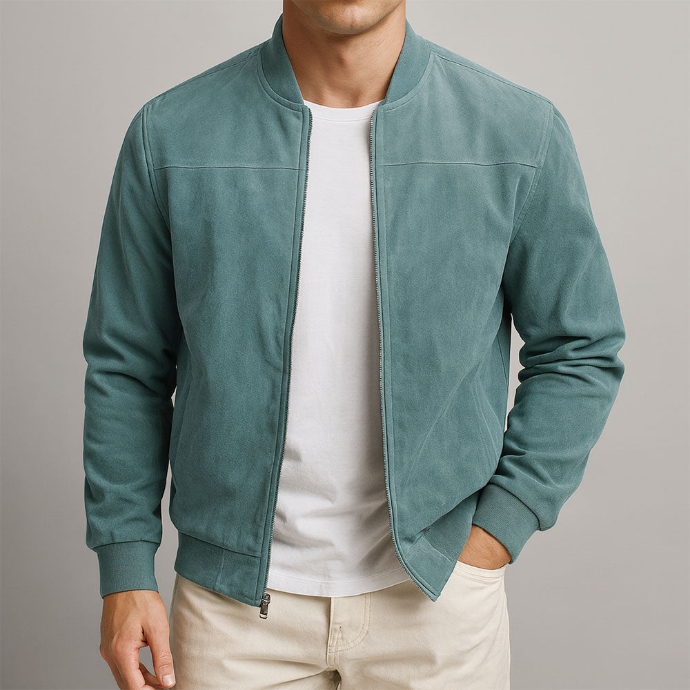NORYNWEAR | VESTE EN CUIR SUEDE URBAINE