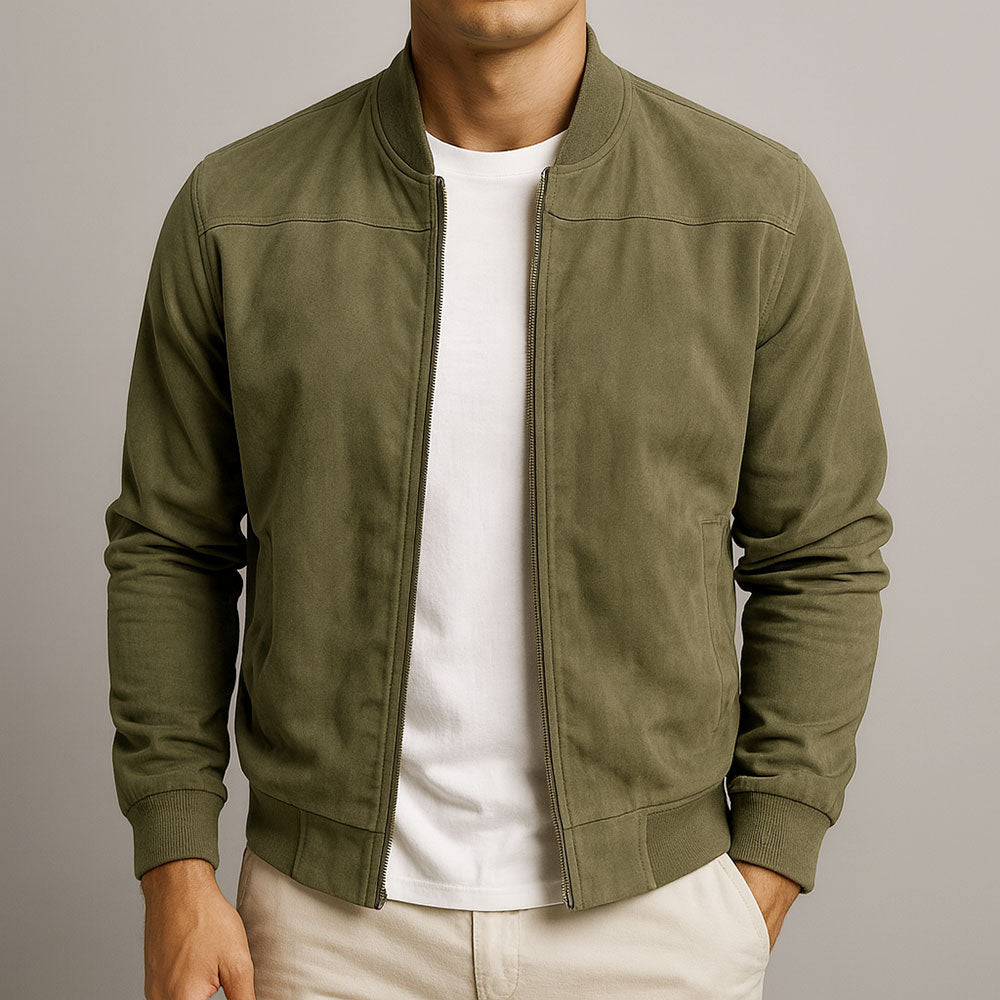 NORYNWEAR | VESTE EN CUIR SUEDE URBAINE