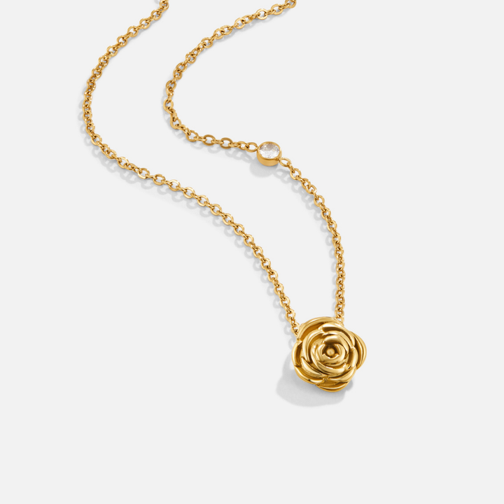 Collier en Or Rose avec Pendentif