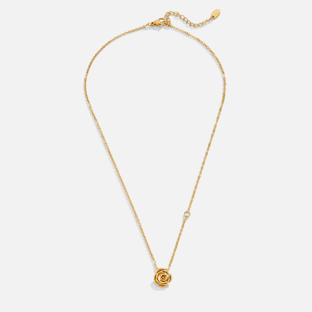 Collier en Or Rose avec Pendentif