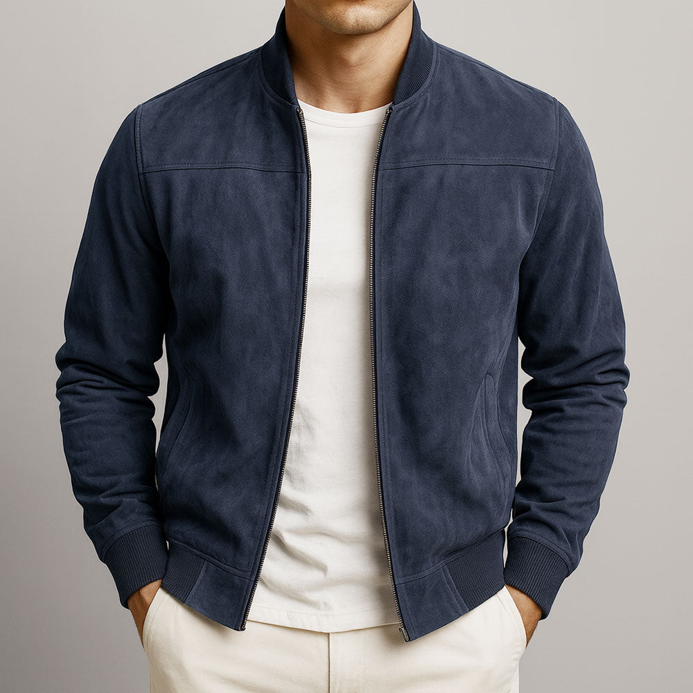 NORYNWEAR | VESTE EN CUIR SUEDE URBAINE