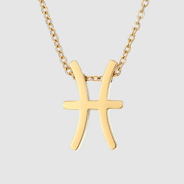 porte-clés Celestique en or avec votre signe astrologique