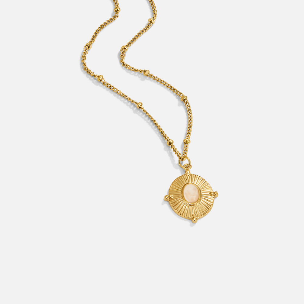 Collier Vintage Monique avec Gemme