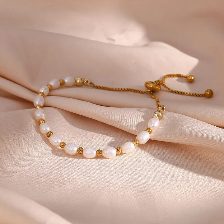 Bracelet Romantique Élégant en Perles