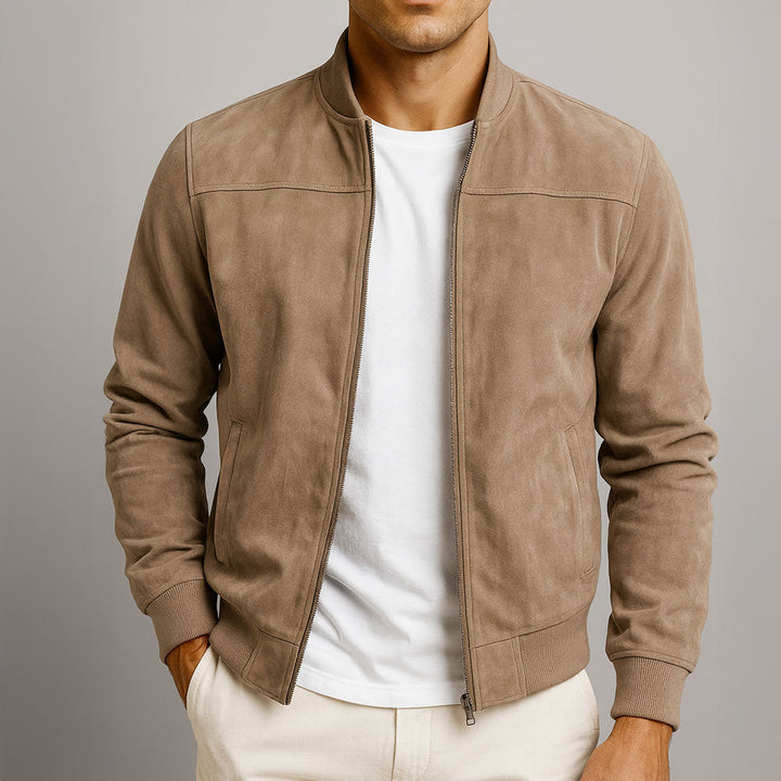 NORYNWEAR | VESTE EN CUIR SUEDE URBAINE