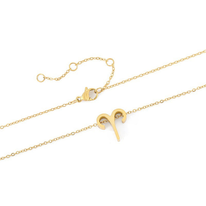 porte-clés Celestique en or avec votre signe astrologique