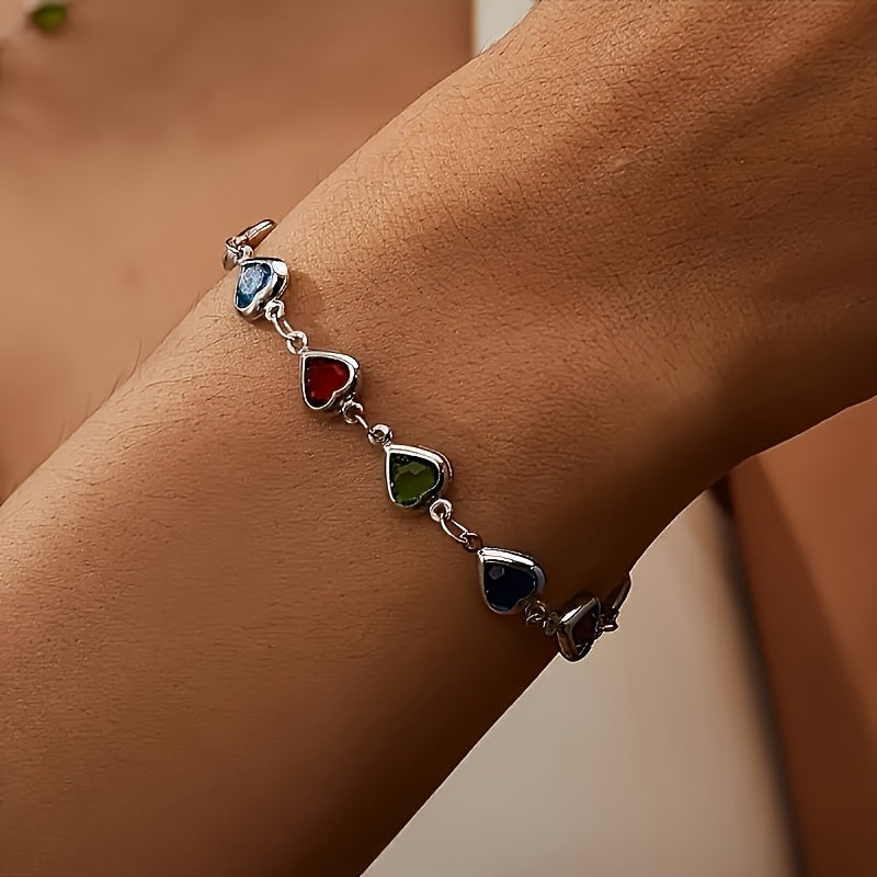 Bracelet Unique en Forme de Coeur