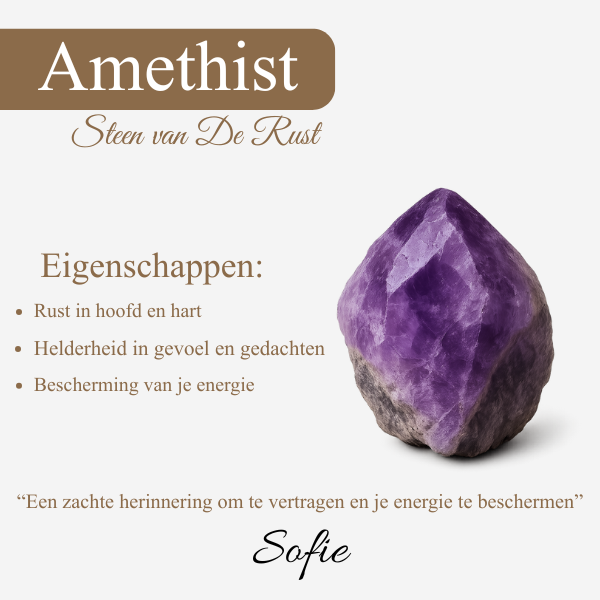 Collier en Améthyste de Sofies Atelier