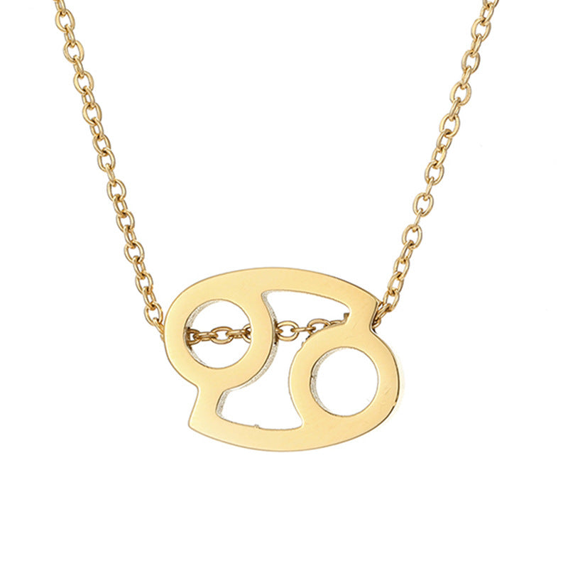 porte-clés Celestique en or avec votre signe astrologique