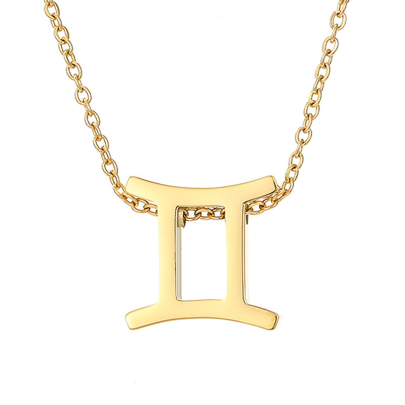 porte-clés Celestique en or avec votre signe astrologique
