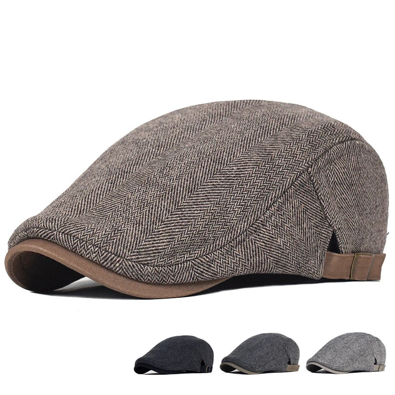 Bloom™ | Casquette Moderne pour Hommes avec Motif en Chevron