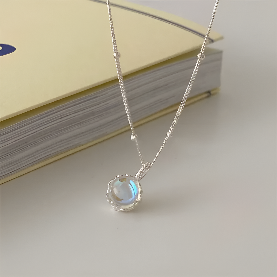 Lunaria - Pendentif en Pierre de Lune