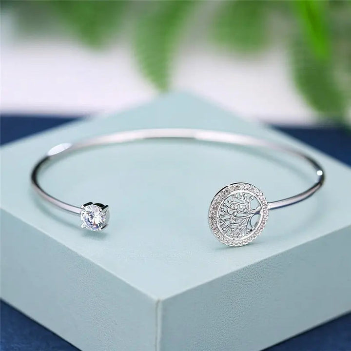 Bracelet Ajustable Arbre de Vie Éternel