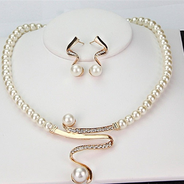 Juliette - Ensemble collier et boucles d'oreilles