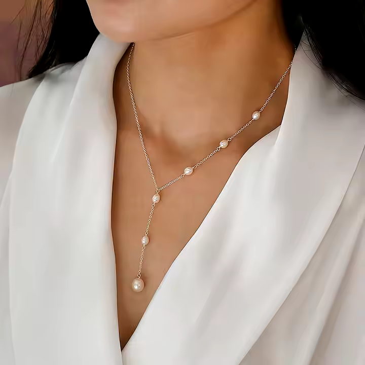 Collier Vintage en Perles