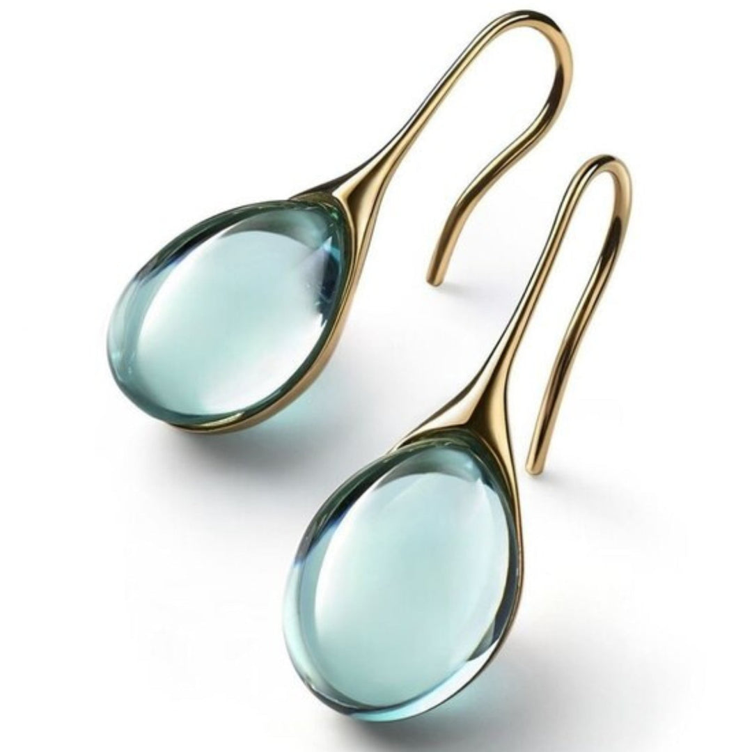 Élégantes Boucles d'Oreilles en Cristaux