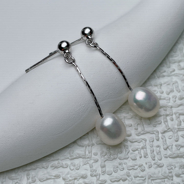 Élégantes Boucles d'Oreilles en Perles