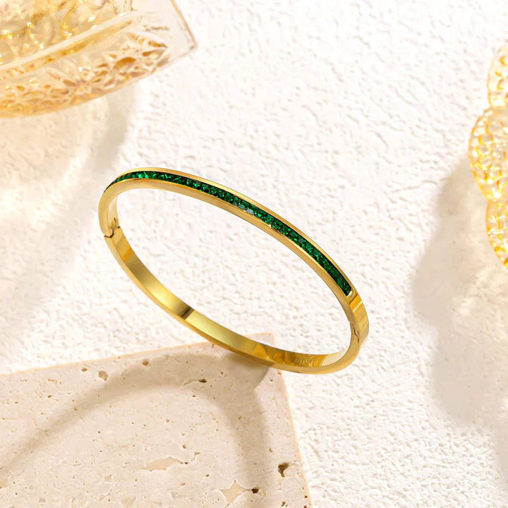 Golden Green Bracelet