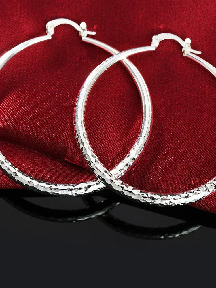 Pendants d'oreilles en argent sterling
