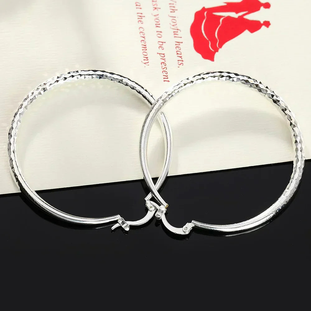 Pendants d'oreilles en argent sterling