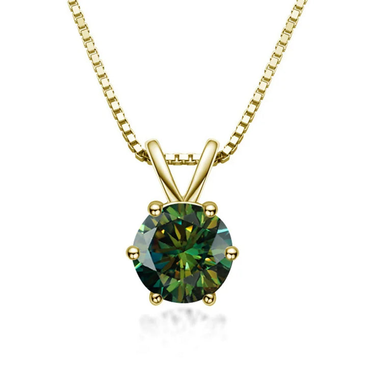 Élégante Bague Solitaire en Moissanite