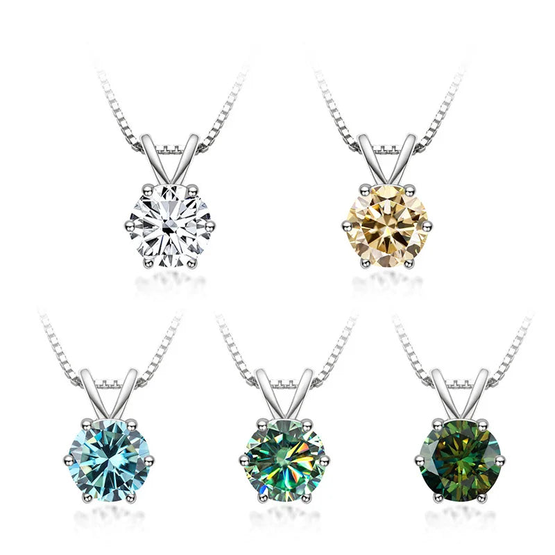 Élégante Bague Solitaire en Moissanite