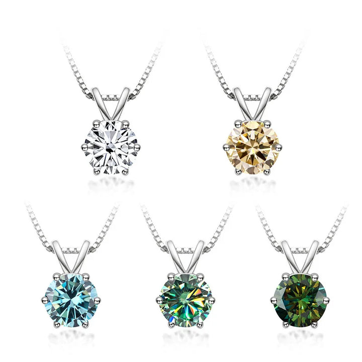 Élégante Bague Solitaire en Moissanite