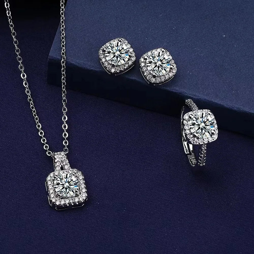 Ensemble de Bijoux Élégants en Design de Dé