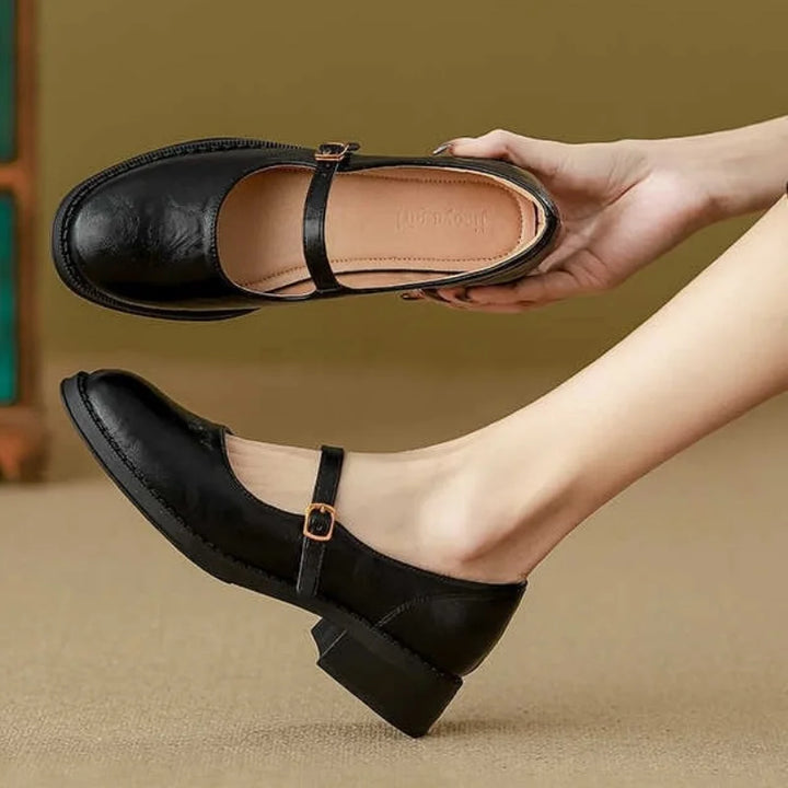 Mary Jane Classiques en Cuir