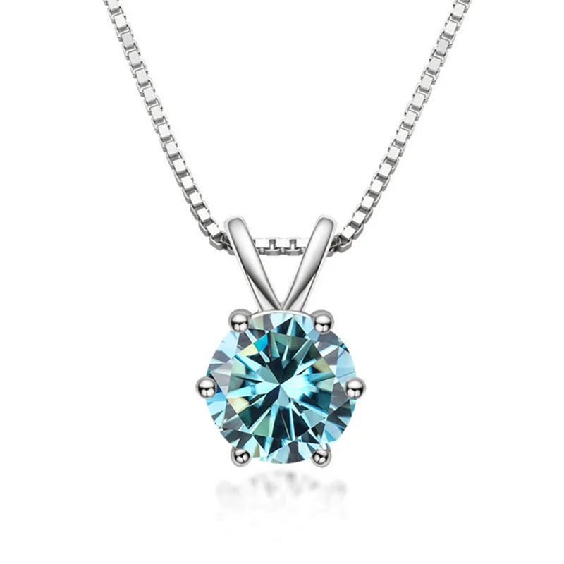 Élégante Bague Solitaire en Moissanite