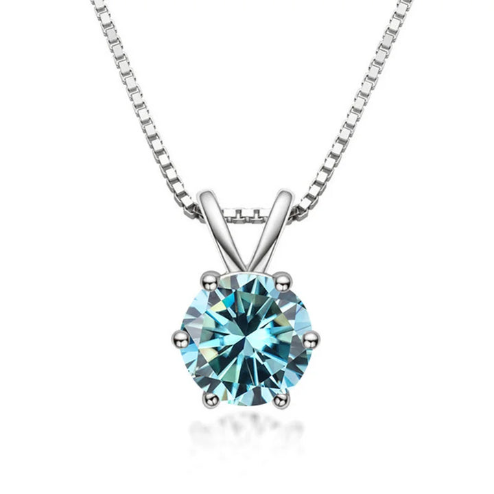 Élégante Bague Solitaire en Moissanite