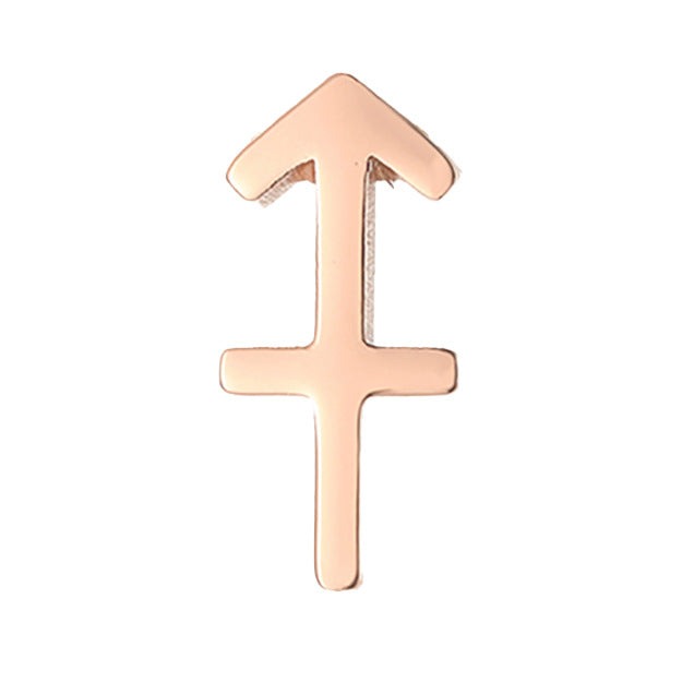 porte-clés Celestique en or avec votre signe astrologique
