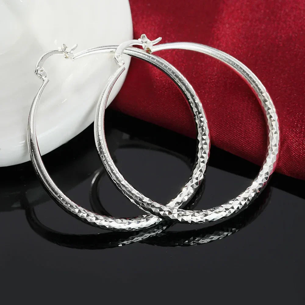 Pendants d'oreilles en argent sterling