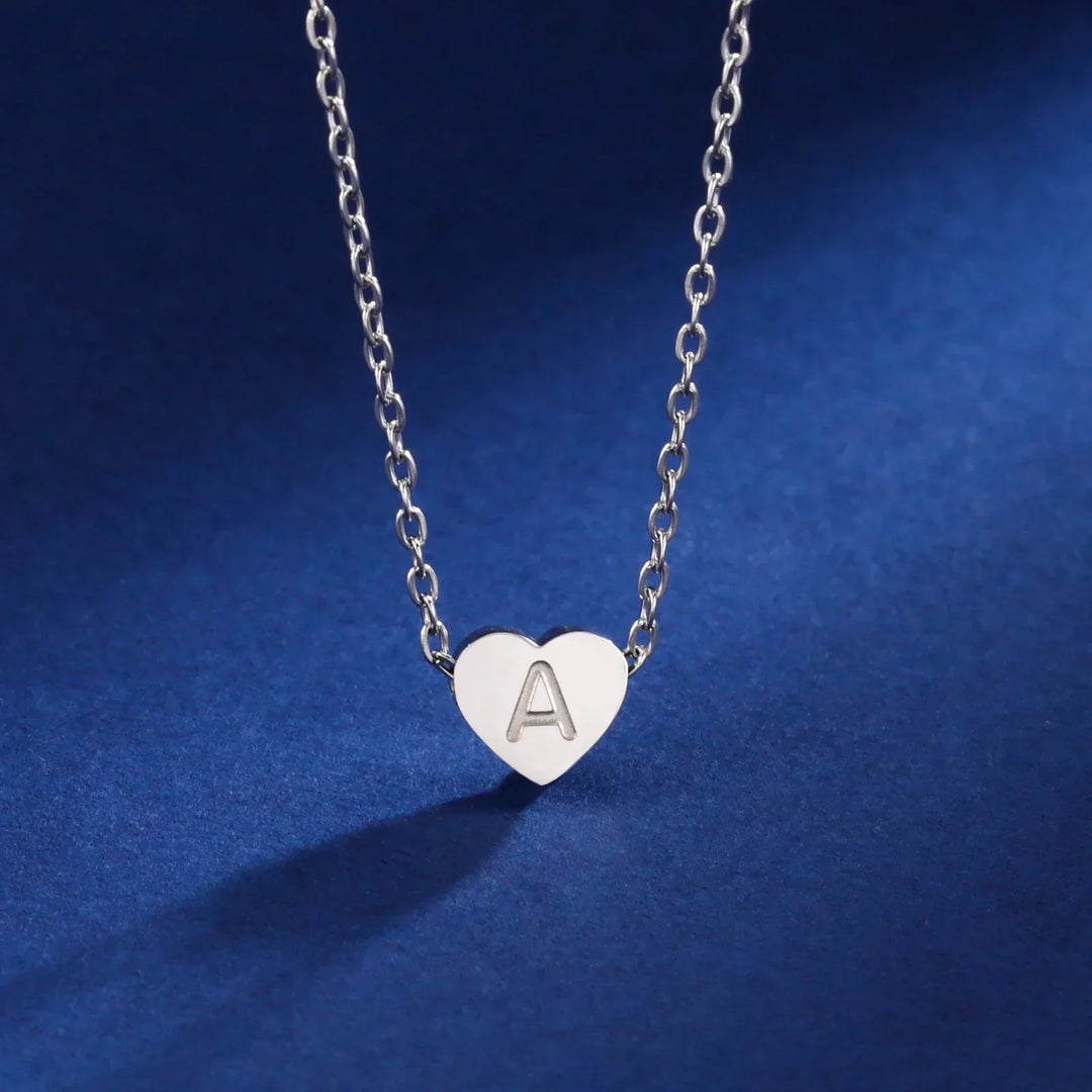 Choker Initiale Cœur Intemporel
