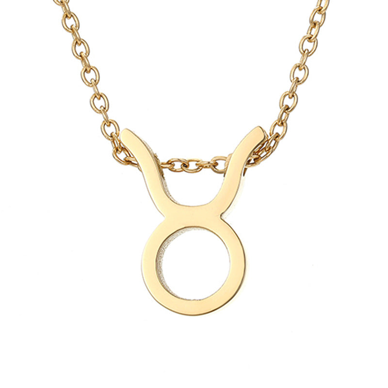 porte-clés Celestique en or avec votre signe astrologique