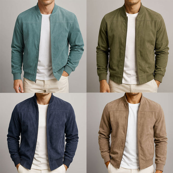 NORYNWEAR | VESTE EN CUIR SUEDE URBAINE