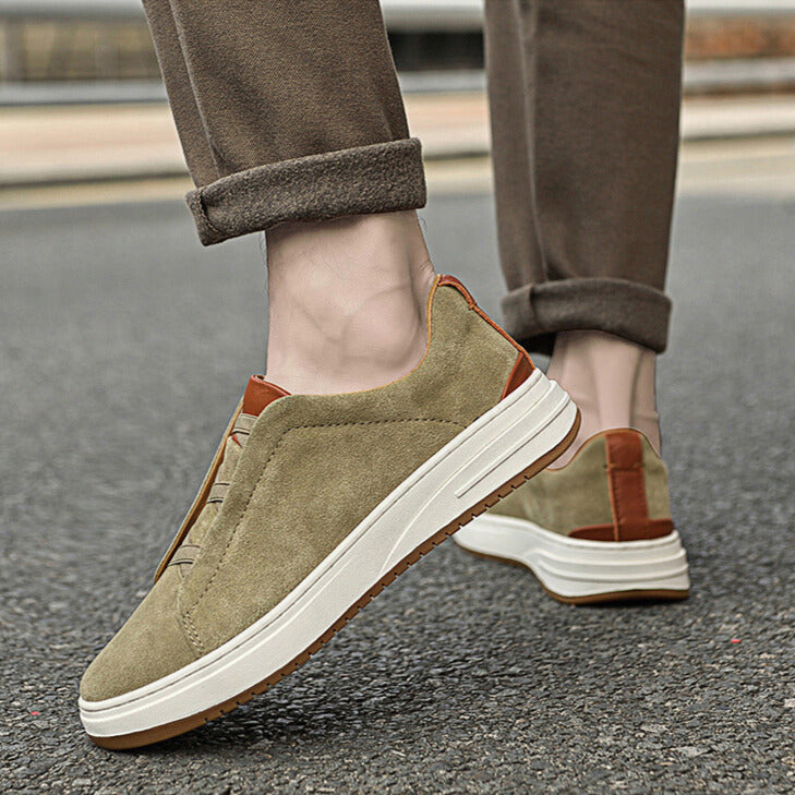 NORYNWEAR | CHAUSSURES SANS LACETS EN DAIM POUR HOMME