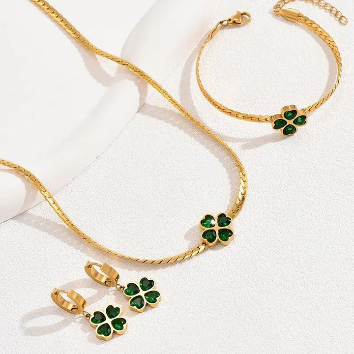 Set de Bijoux Trèfle
