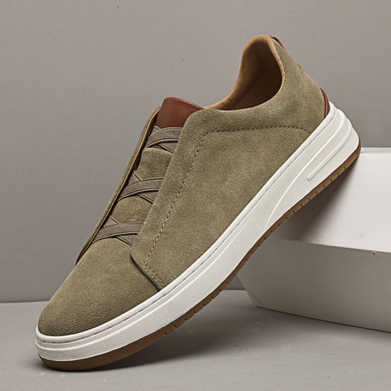 NORYNWEAR | CHAUSSURES SANS LACETS EN DAIM POUR HOMME