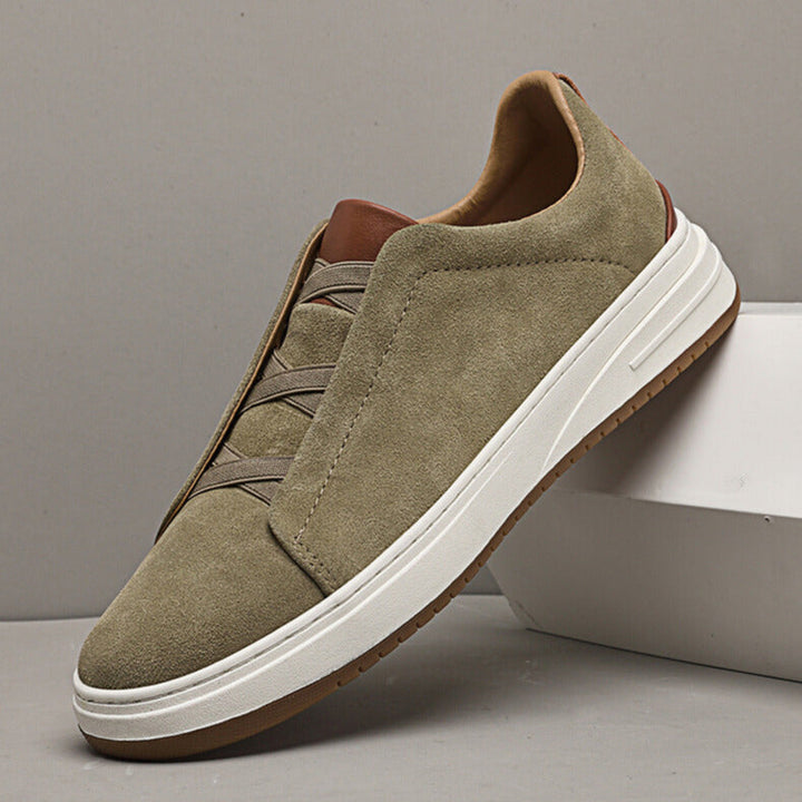 NORYNWEAR | CHAUSSURES SANS LACETS EN DAIM POUR HOMME