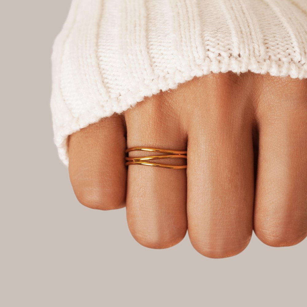 Anneau Infinity - Bague en or