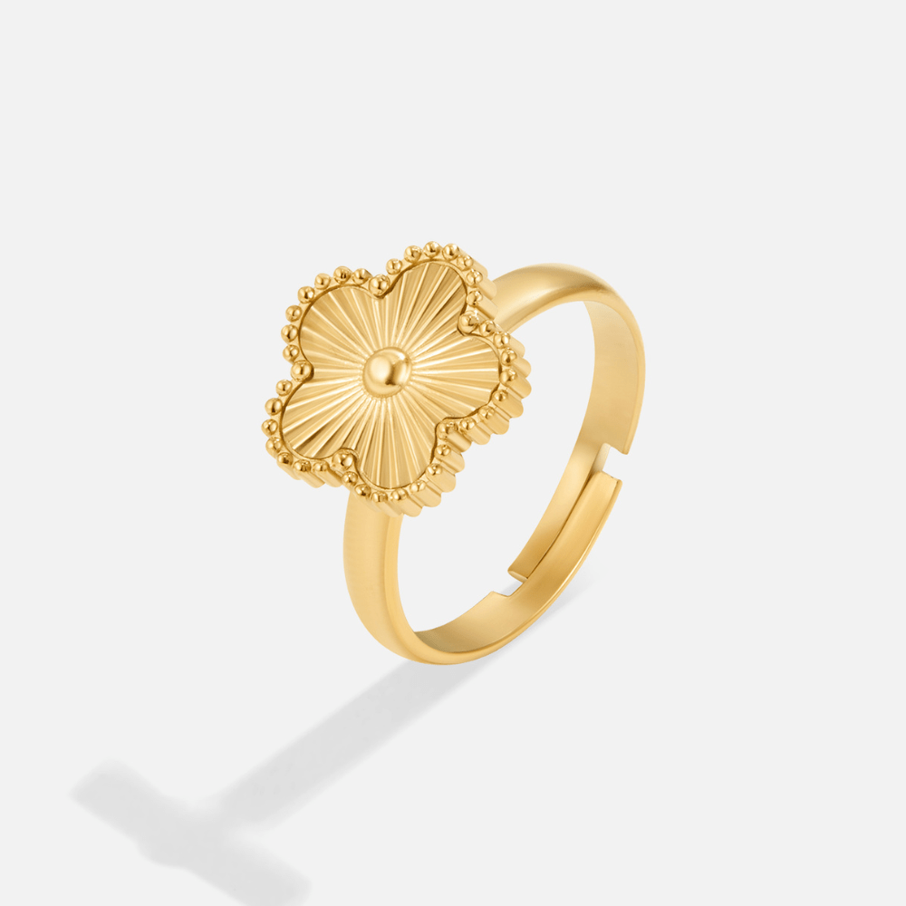 Bague Trèfle Doré