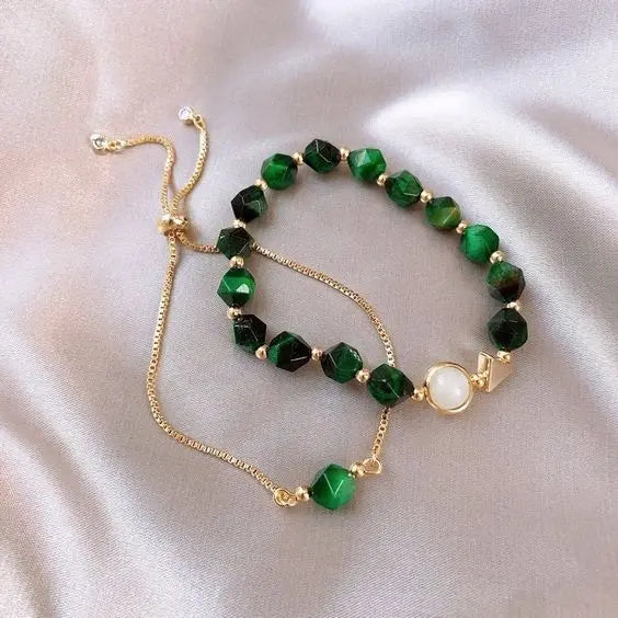 Set de Bracelets Élégants en Vert