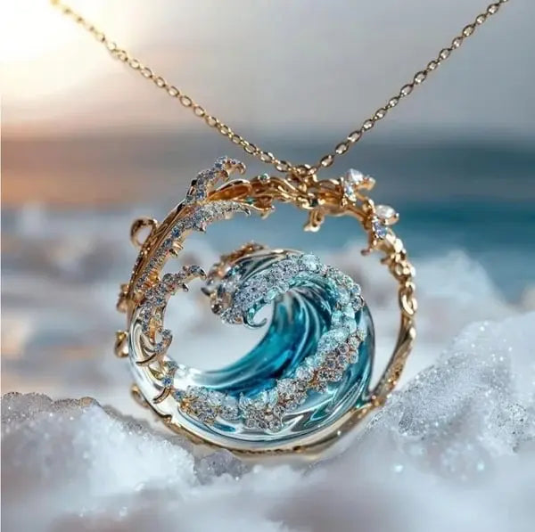 Collier Pendentif 'Promesse de l'Océan'