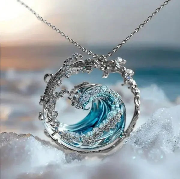 Collier Pendentif 'Promesse de l'Océan'