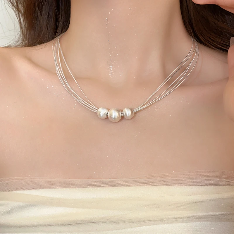 Collier de perles en or