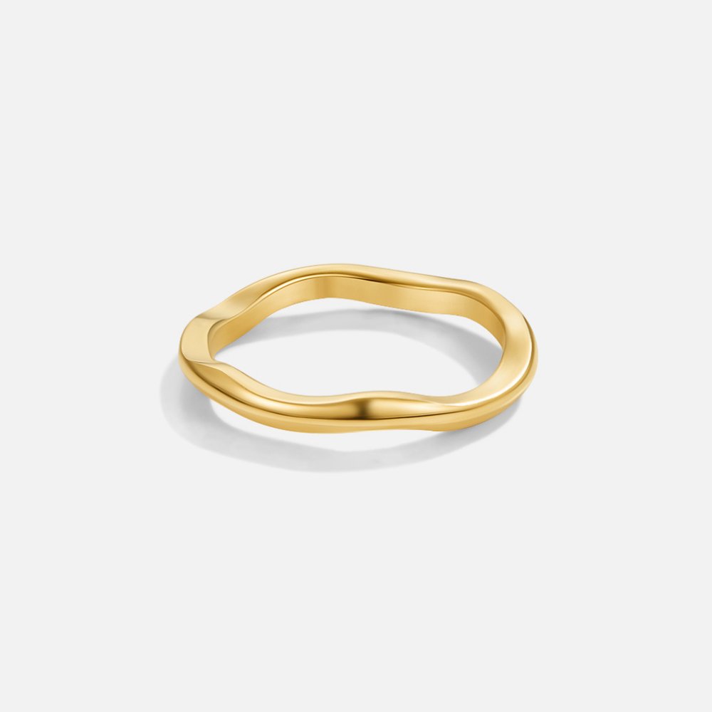 Shine - Set of Wavy Rings