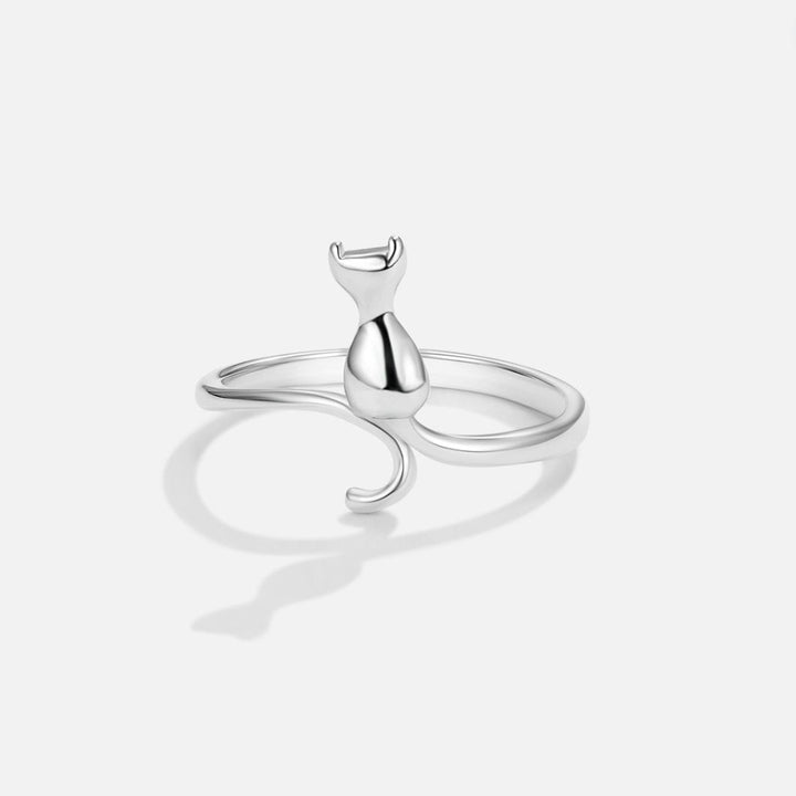 Bagues en Argent - Chat de Minuit