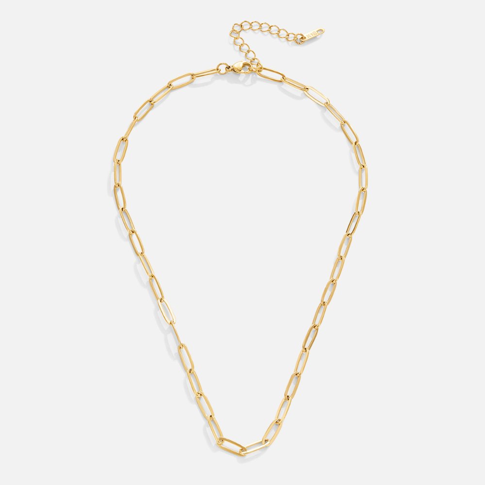 Collier classique en chaîne avec fermoir