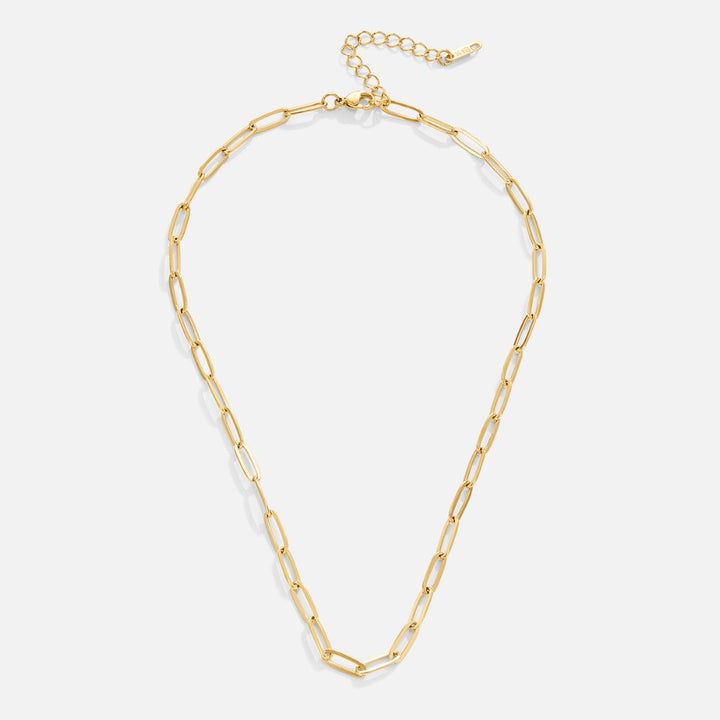 Collier classique en chaîne avec fermoir